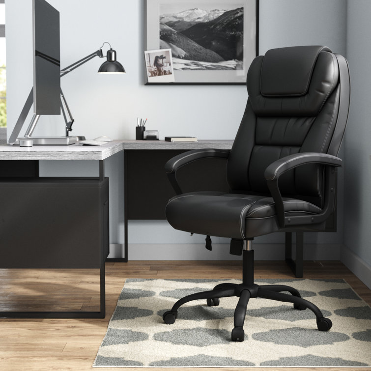 The Twillery Co.® Virgil Big and Tall Executive Chair & Reviews Wayfair